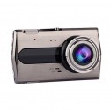 Dual Lens Car DVR Vehicle Camera Full HD 1080P 4" IPS Front+Rear Night Vision Video Recorder G-sensor Parking Monitor