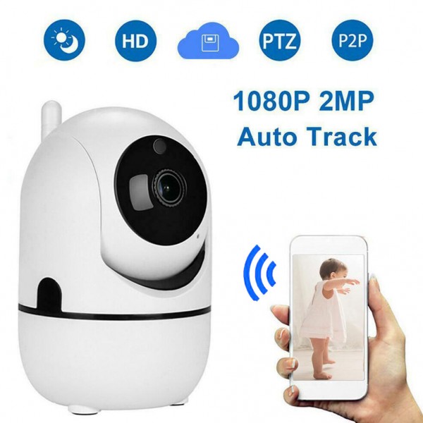 1080P HD Smart Home Wireless Security IP Camera Wi-Fi IR Night Baby Monitor-CCTV