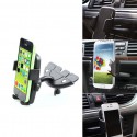 60° Car Holder CD Slot Mount Bracket For Mobile Cell Phone iPhone Samsung GPS