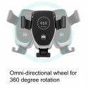 10W QI Wireless Fast Charger Car Mount Holder Stand For iPhone XS Max Samsung S9