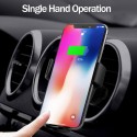 10W QI Wireless Fast Charger Car Mount Holder Stand For iPhone XS Max Samsung S9