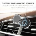 360° Finger Ring Stand Car Magnetic Metal Plate Phone Holder Desk Bracket