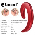 Ear Bluetooth Bone Conduction Headphones Bluetooth  Wireless Earphone Headset Mic Car Earphones