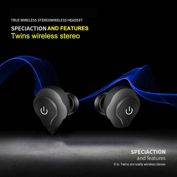 TWS Mini Twins True Wireless In-Ear Stereo Bluetooth Earphones Earbuds Headset