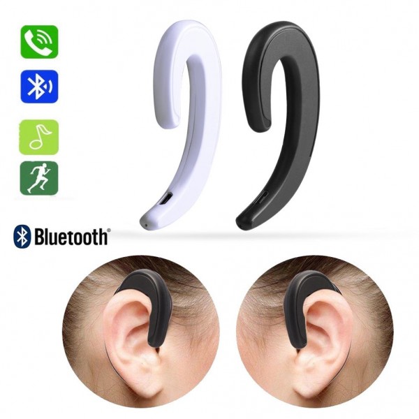 Earhook Headset Wireless Headphone Bluetooth Headset  Ear Bluetooth Bone Conduction Headphones Bluetooth  Wireless Earphone Headset Mic Car Earphones