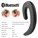 Earhook Headset Wireless Headphone Bluetooth Headset  Ear Bluetooth Bone Conduction Headphones Bluetooth  Wireless Earphone Headset Mic Car Earphones