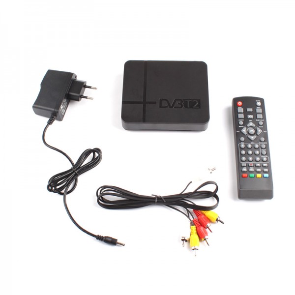 HD 1080P Digital DVB-T2 TV Set-top Box Terrestrial Receiver USB Fr TV HDTV