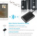 Low Latency and Aptx Stereo Sound RX Mode Bluetooth Transmitter and Receiver 2-in-1 Wireless  Adapter