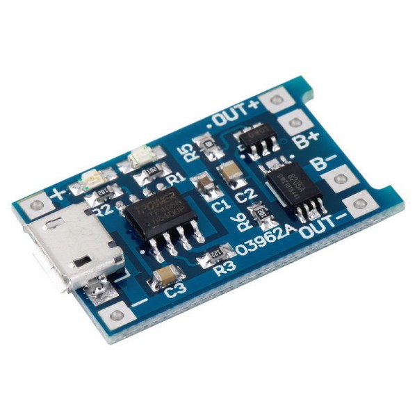5V 1A Micro USB 18650 Lithium Battery Charging Board Charger Module Protection