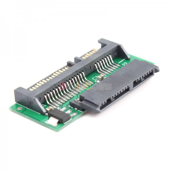 1.8 Inch Micro SATA HDD SSD 3.3V to 2.5 Inch 22PIN SATA 5V Adapter