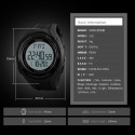 SKMEI Fashion LED Date Outdoor Military Waterproof Digital Watch Mens Sport Pedometer Calorie Quartz Analog Wristwatches