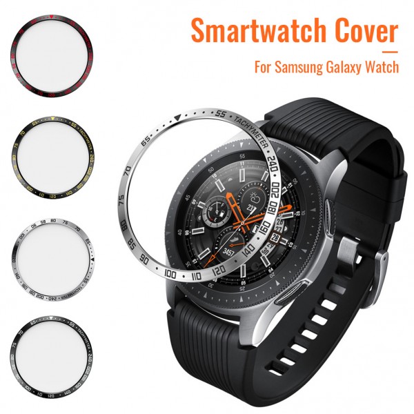 Bezel Styling Case For Samsung Watch 42mm Anti Scratch Stainless Steel Frontier Ring Adhesive Cover Fit Galaxy Gear S3 42mm